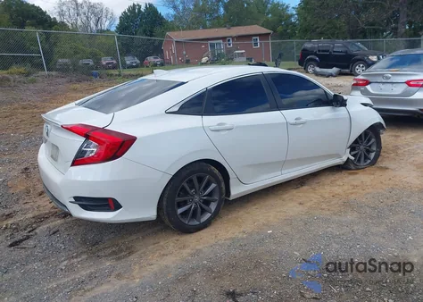 2020 Honda Civic Ex-L from USA, damaged, VIN 19XFC1F74LE008741